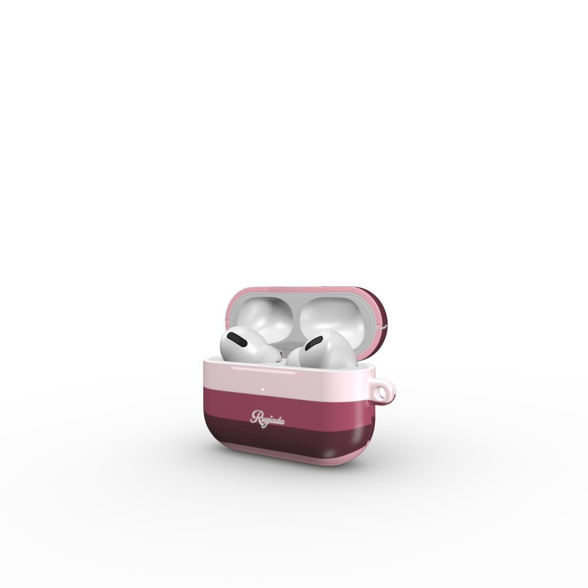 AirPod Case Berry Stripe