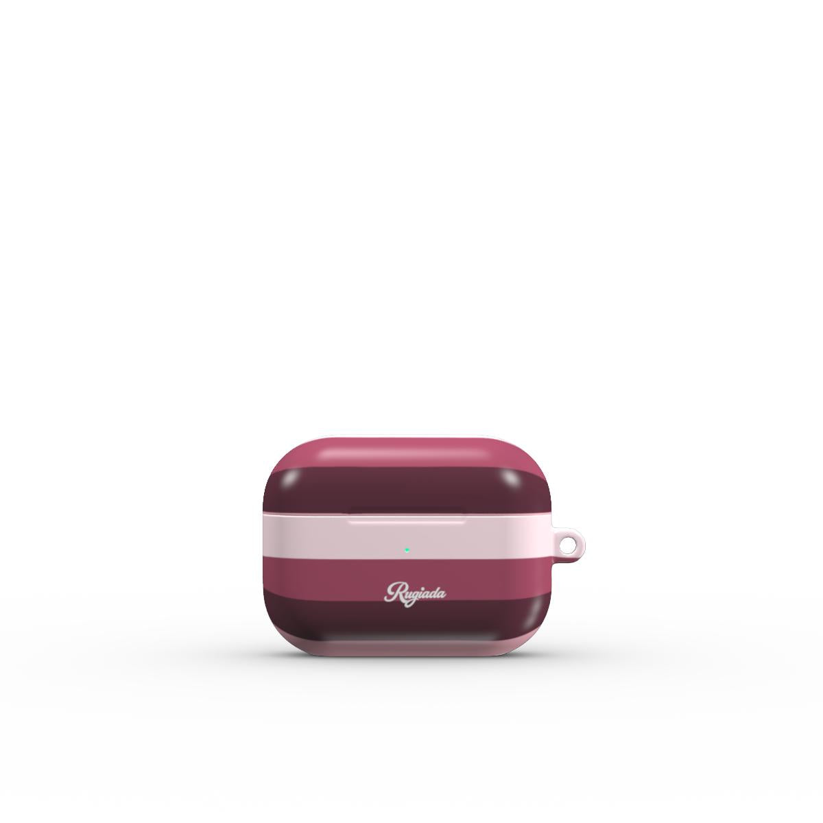 AirPod Case Berry Stripe