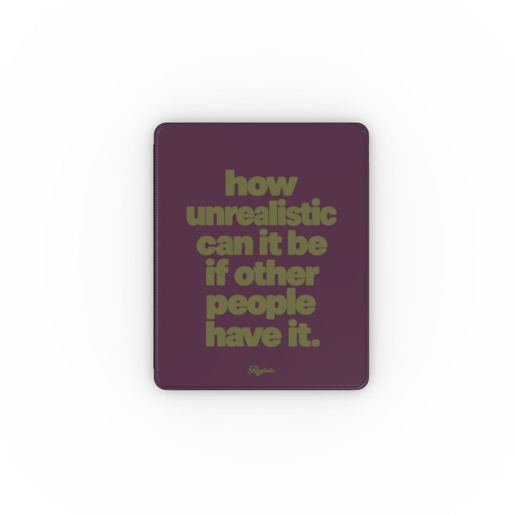 iPad Case Realistic