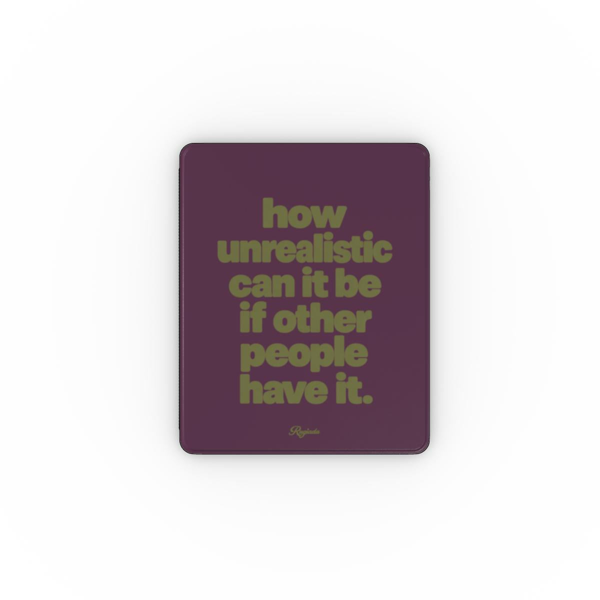 iPad Case Realistic